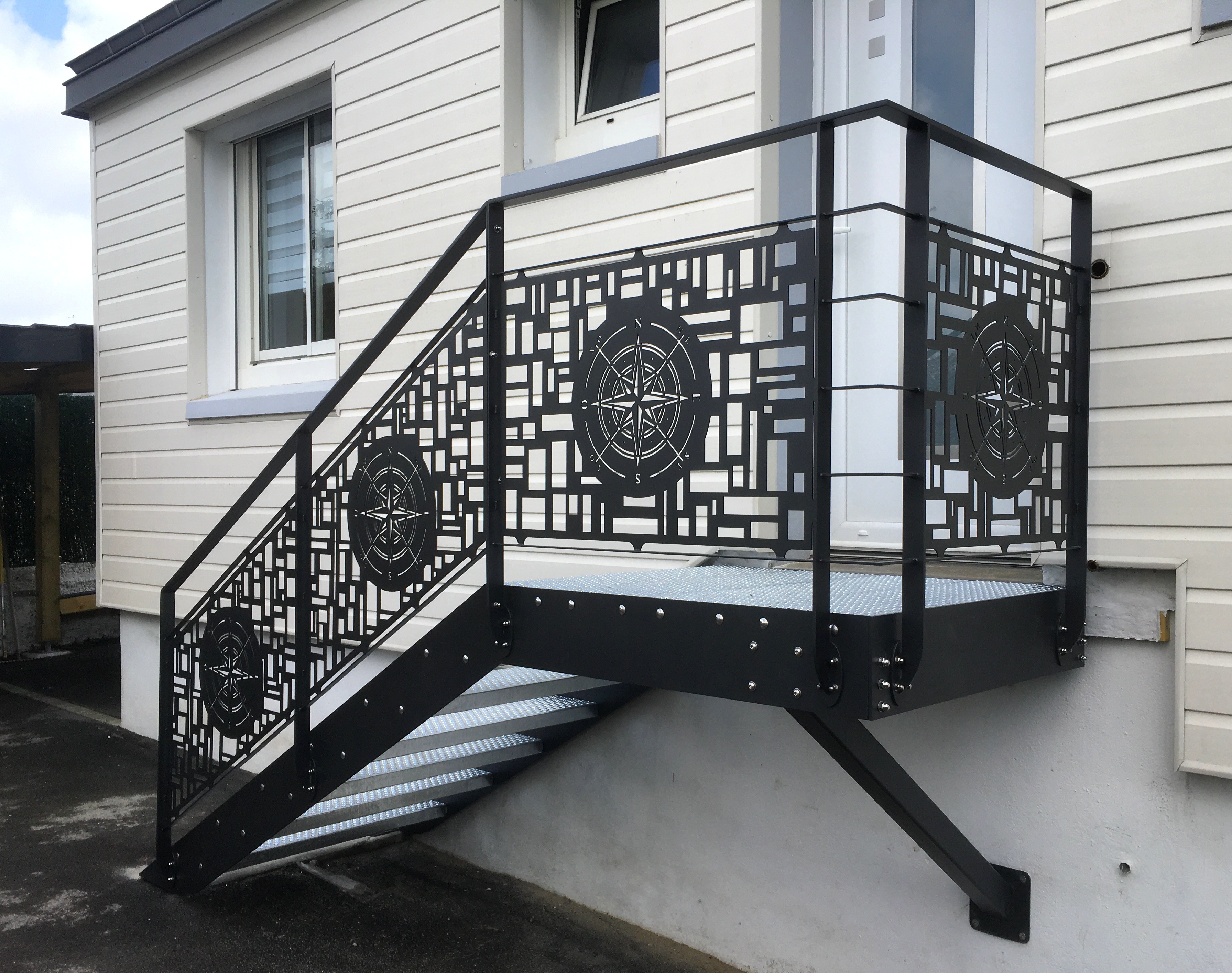 Balcon suspendu