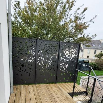 Terrasse sur pilotis