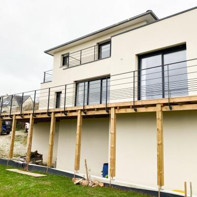 Terrasse - Aménagement sur terrasse existante