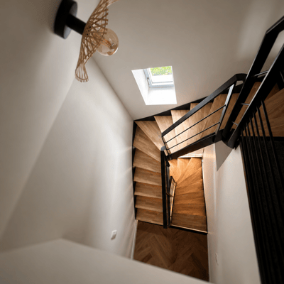 Escalier - Limons collatéraux
