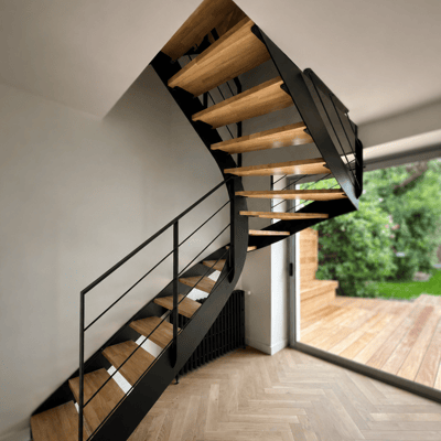 Escalier - Limons collatéraux
