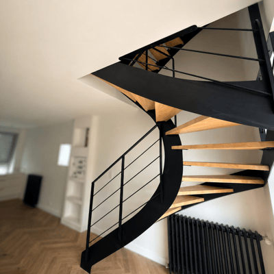 Escalier - Limons collatéraux