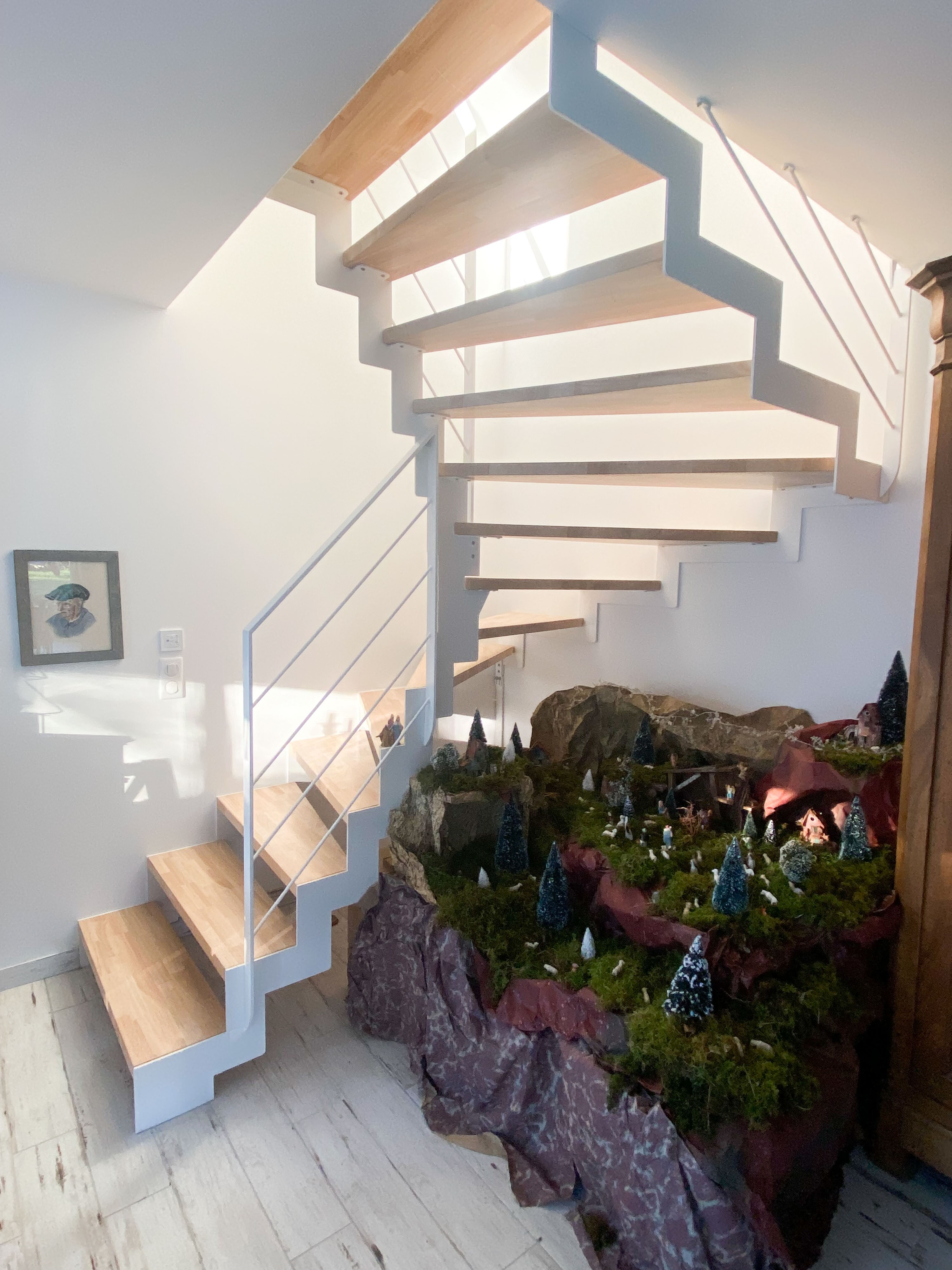 Escalier - CREMA - GC en lisses