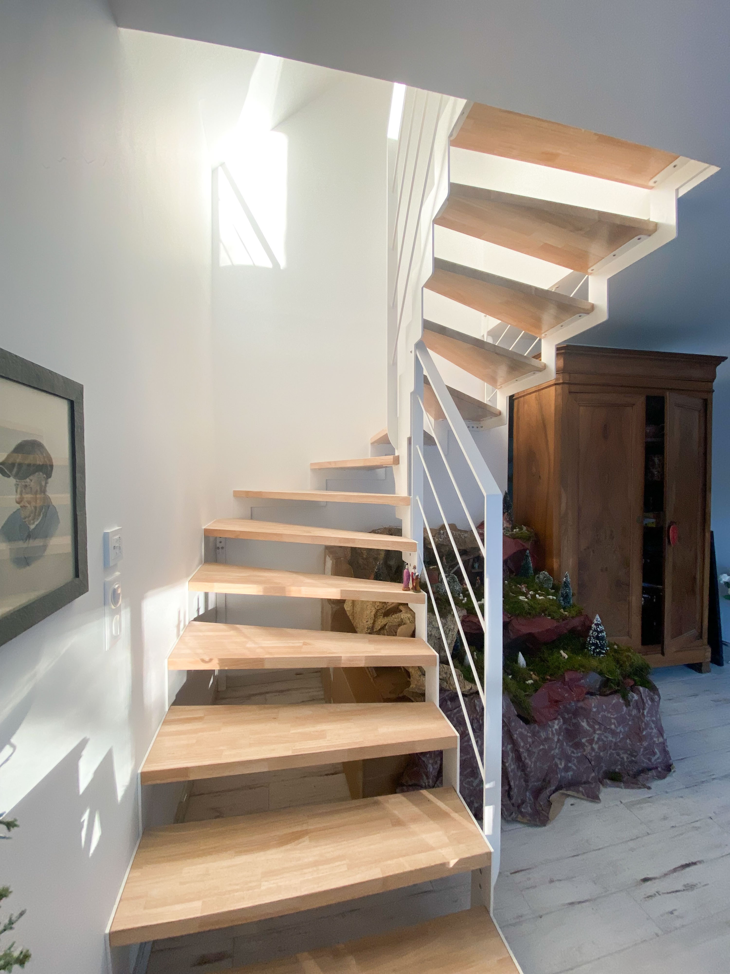 Escalier - CREMA - GC en lisses