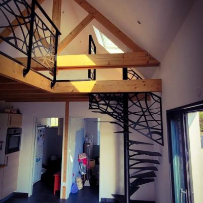 Escalier hélicoïdal - Art Métal Concept
