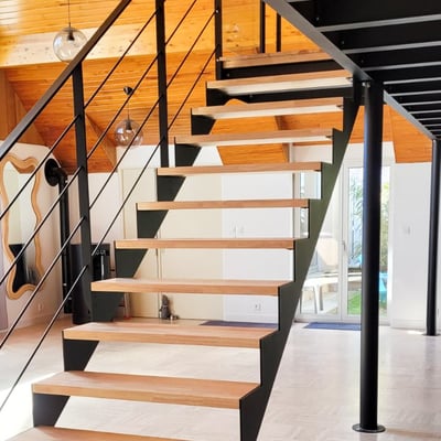 Escalier d'accès pour mezzanine
