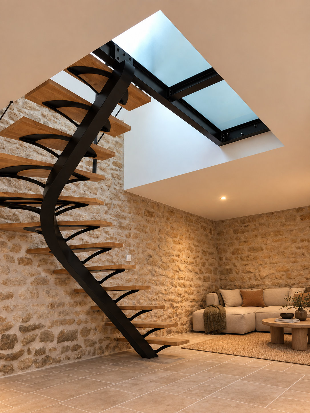 Plancher verre