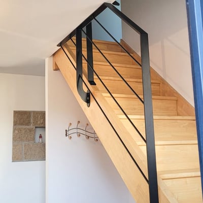 GC - Main courante en plat - Soubassement en lisses