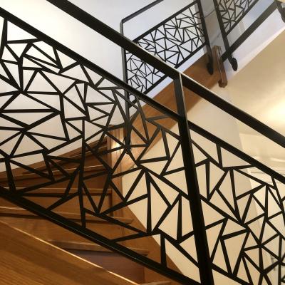 Renovation escalier bois garde corps contemporain art metal concept quimper bigouden 1