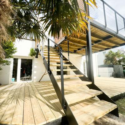 Terrasse sur pilotis