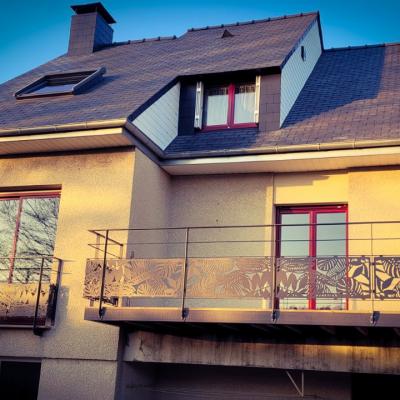 Terrasse suspendue
