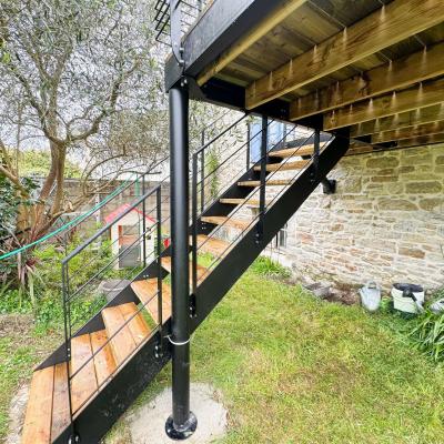 Terrasse sur pilotis
