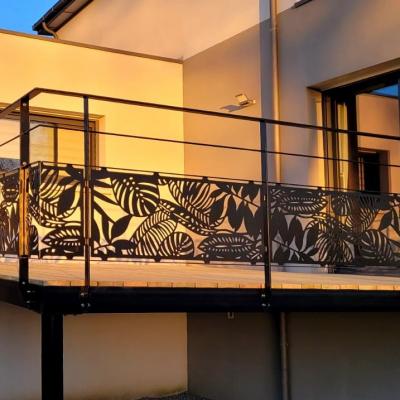 Terrasse sur pilotis