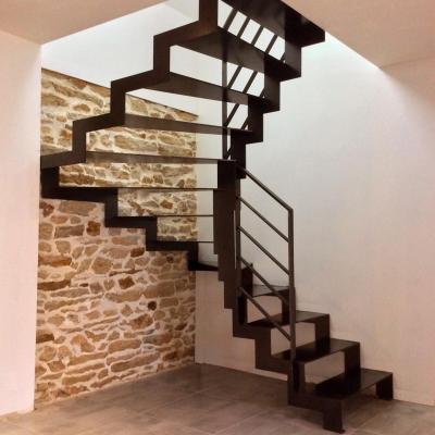 Escalier metallique cremaillere art metal concept quimper 1 